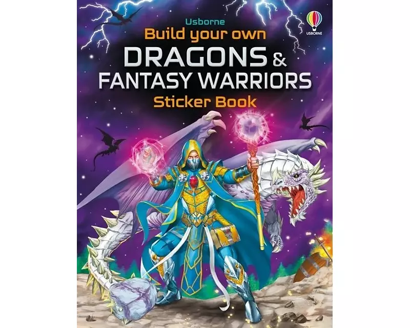 Build Your Own Dragons and Fantasy Warriors Sticker Book