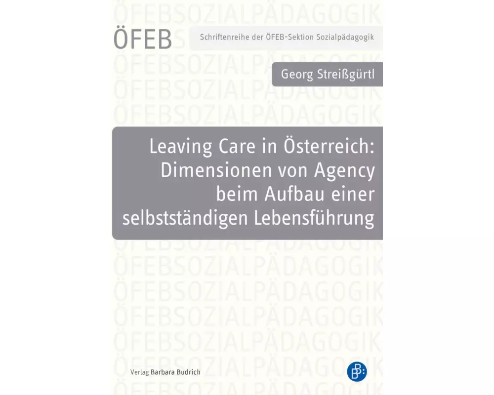 Leaving Care in Österreich: Dimensionen von Agency beim Aufbau einer selbstständigen Lebensführung
