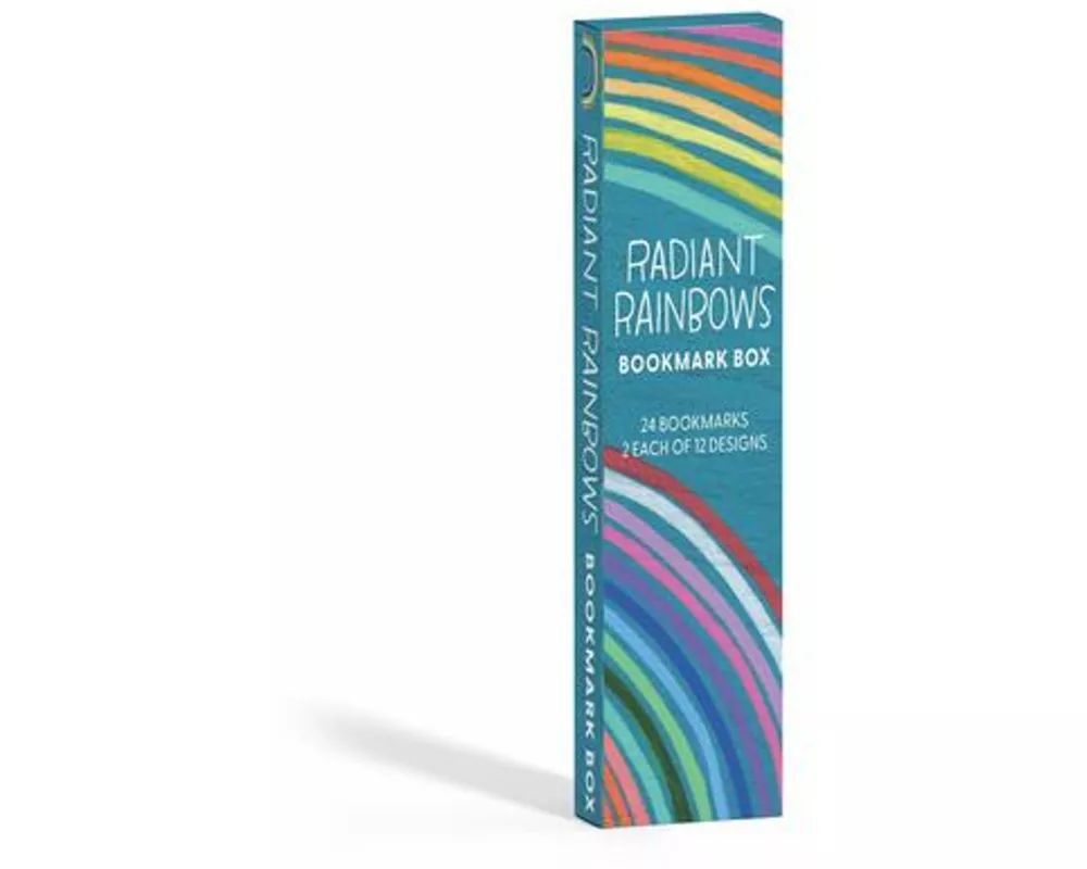 Radiant Rainbow Bookmark Box