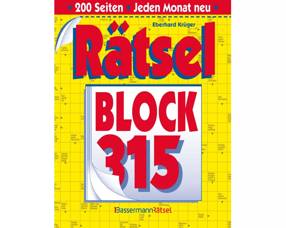 Rätselblock 315 (5 Exemplare à 2,99 €)