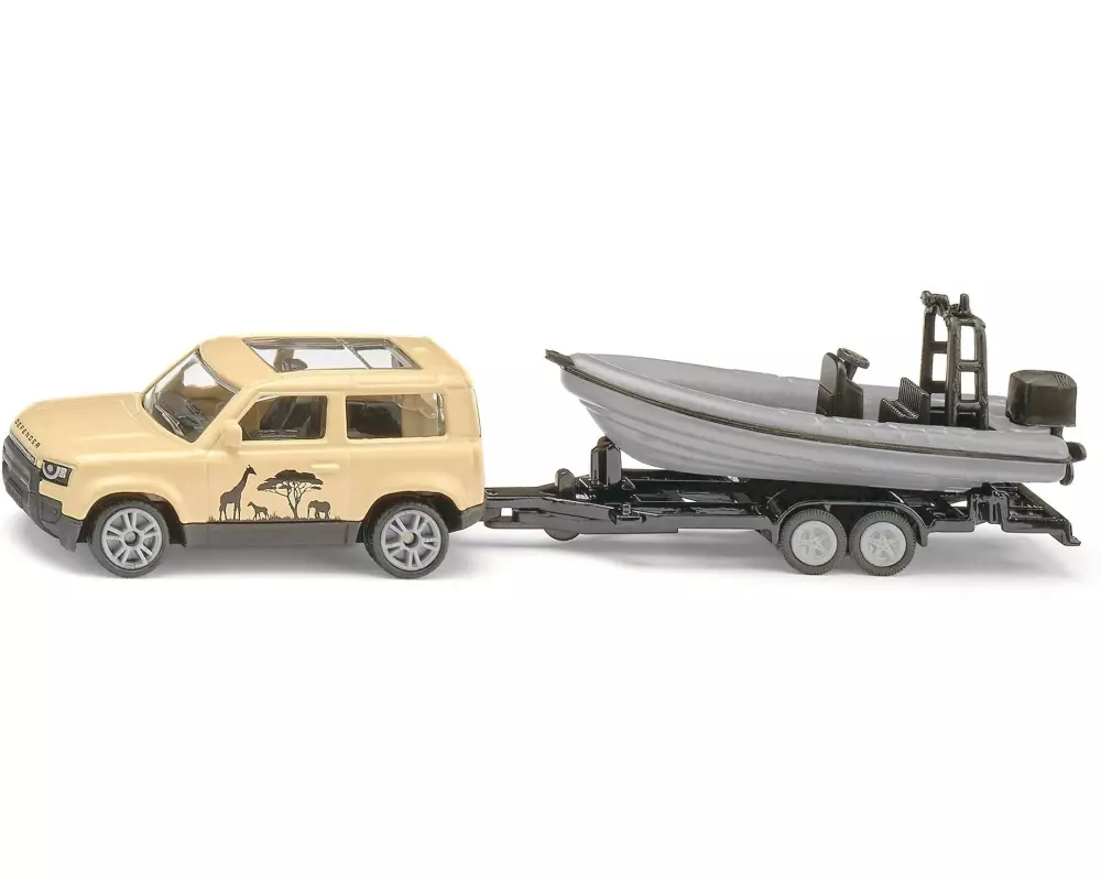 Siku Land Rover Defender Safari mit Boot