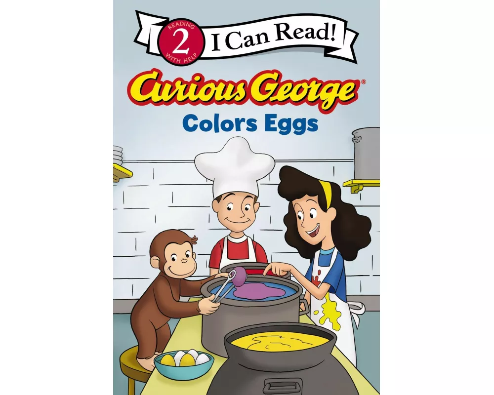 Curious George Colors Eggs