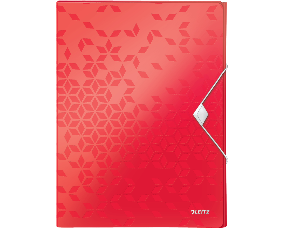 LEITZ Sammelbox WOW PP 4629-00-26 rot 250x30x330mm