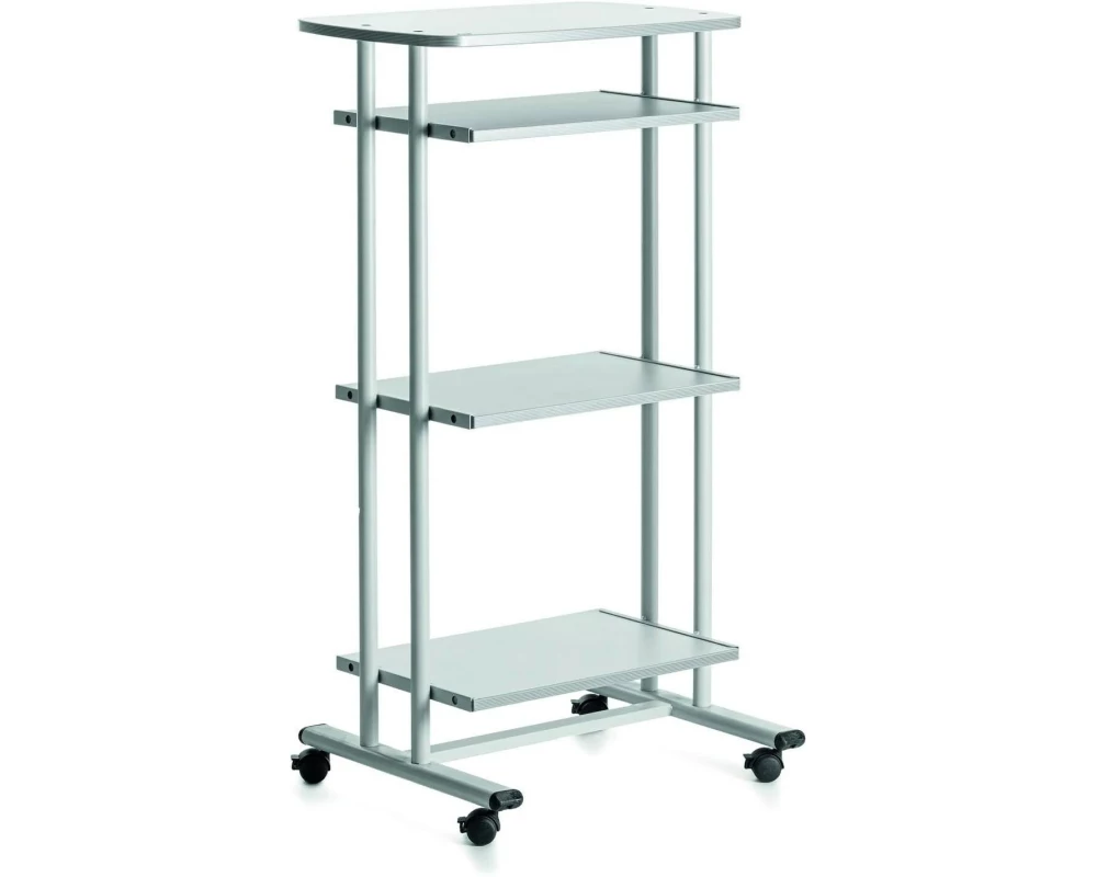 Rocada Computertisch 68 x 53 x 126 cm, Grau