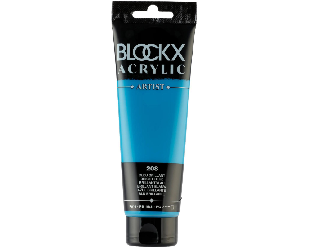 BLOCKX Acrylfarbe 120ml 60208BXC brilliantblau