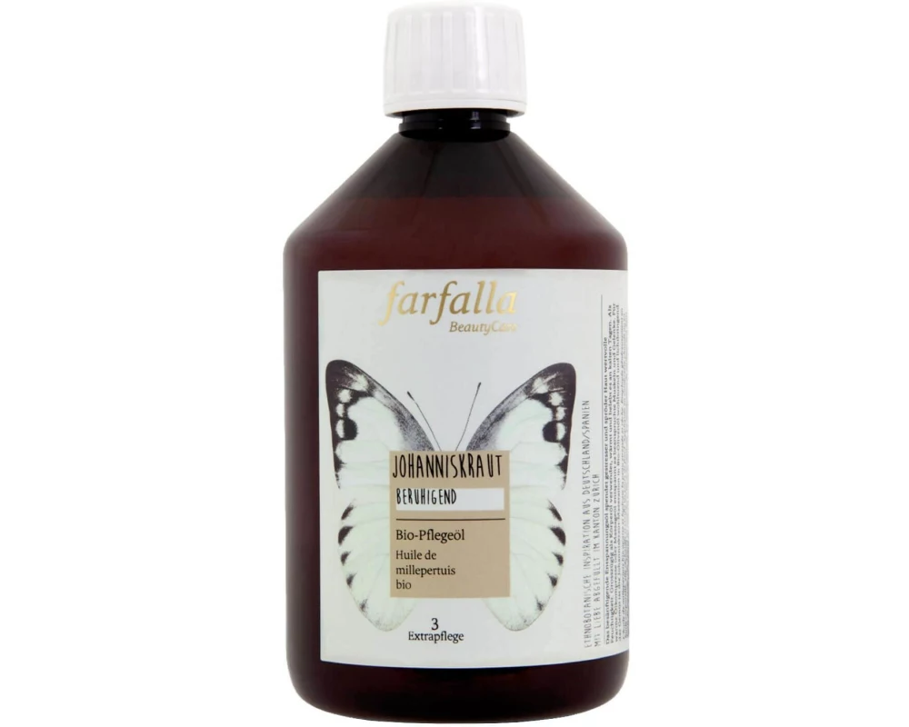 Farfalla Bio-Pflegeöl Johanniskraut 500 ml