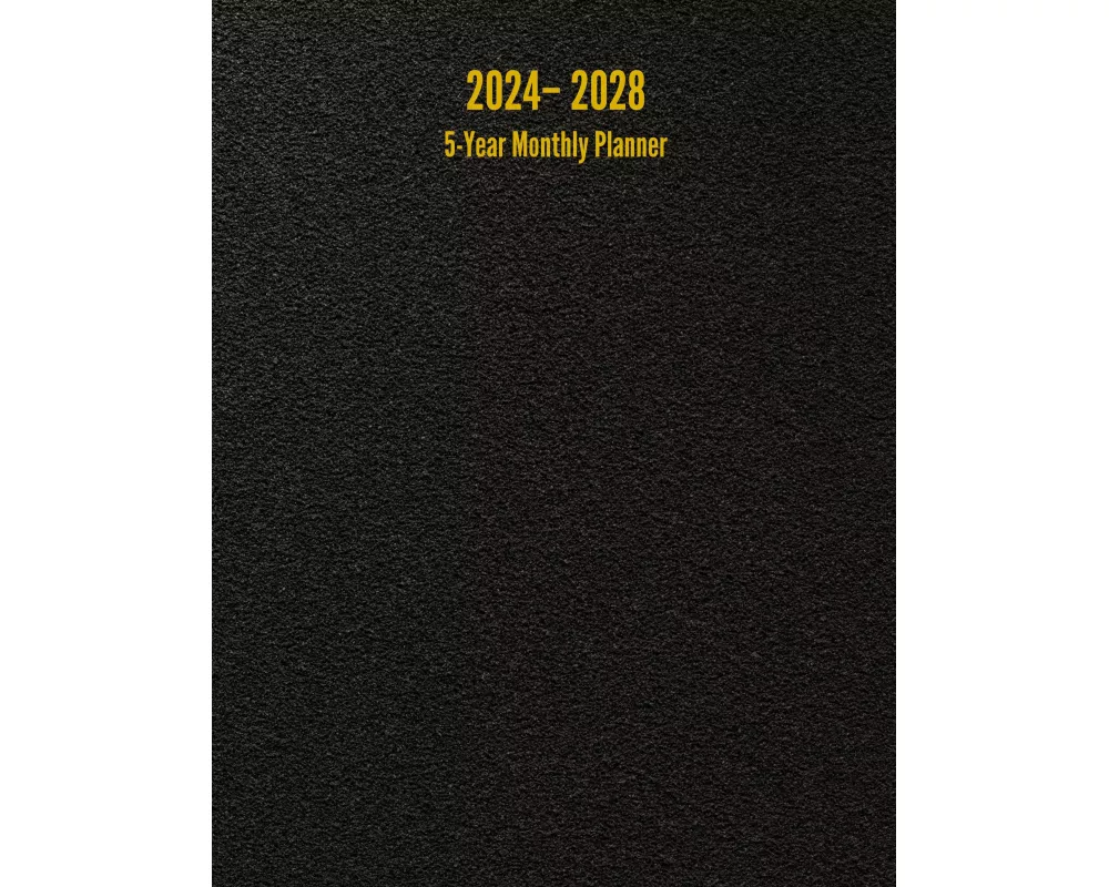 2024 - 2028 5-Year Monthly Planner