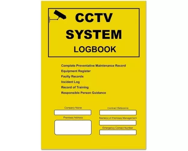 CCTV Logbook