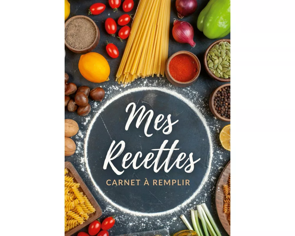 Carnet de recettes à remplir