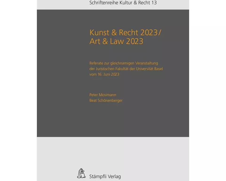 Kunst & Recht 2023 / Art & Law 2023