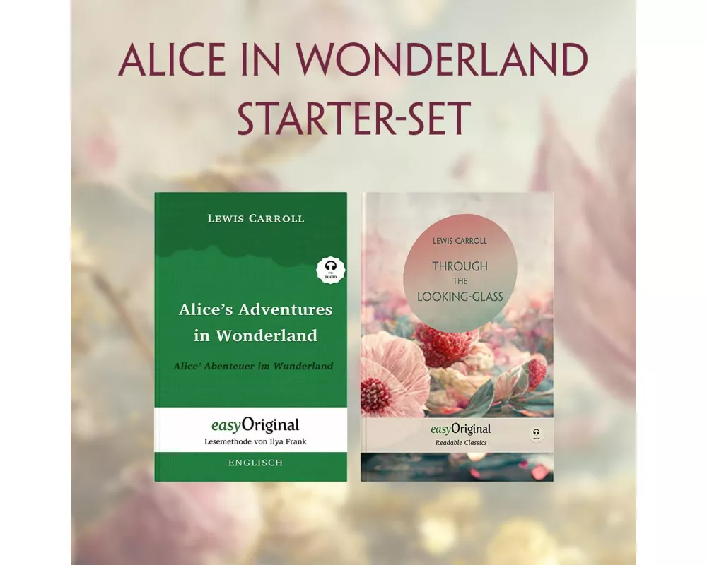 Alice in Wonderland / Alice im Wunderland (mit 2 MP3 Audio-CDs) - Starter-Set