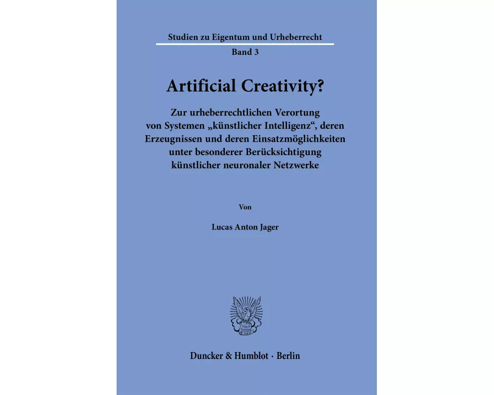 Artificial Creativity?
