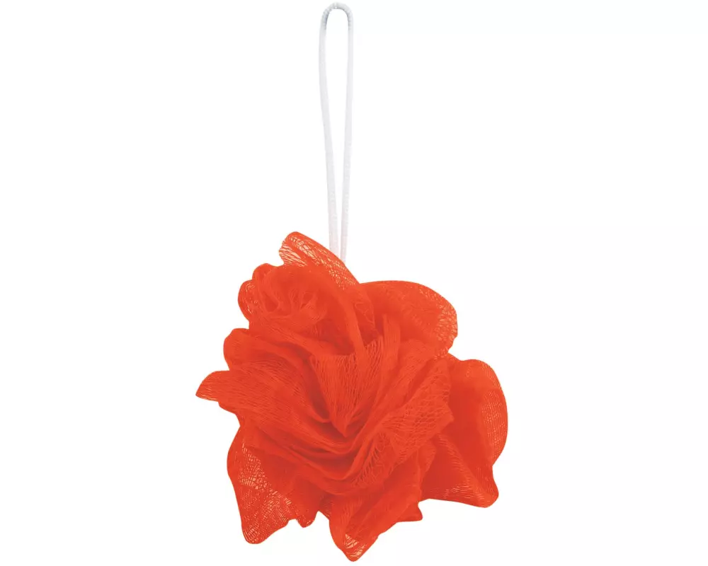 MSV Duschschwamm Rot 10 x 10 cm