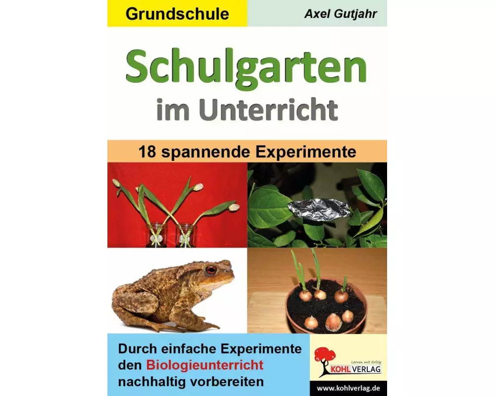 Schulgarten im Unterricht / Grundschule
