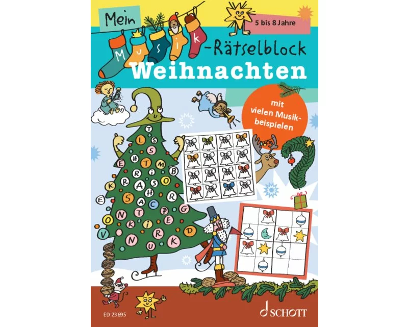 Mein Musik-Rätselblock - Weihnachten
