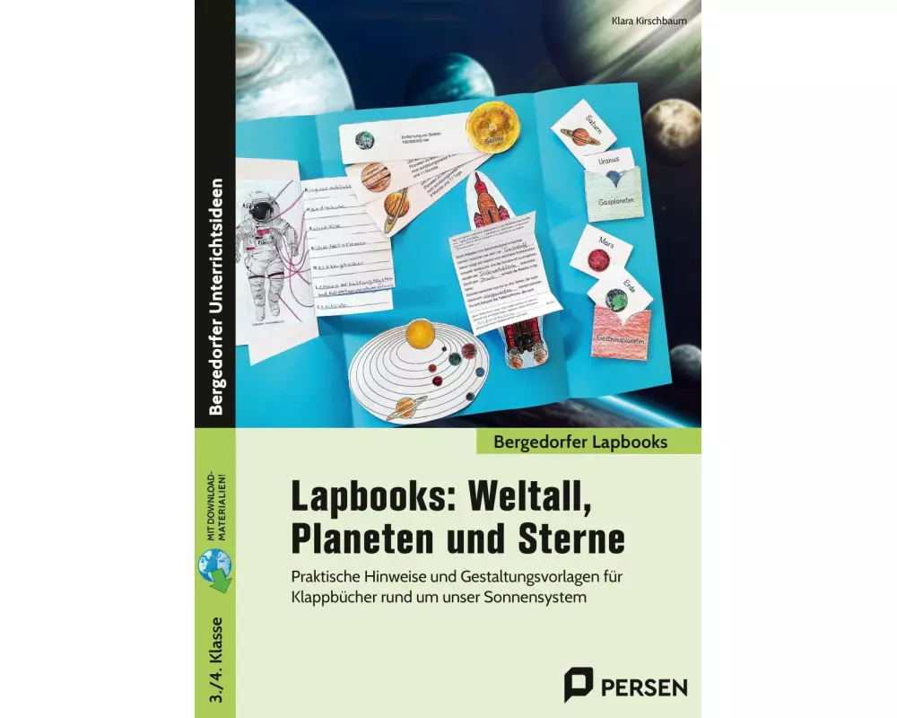 Lapbooks: Weltall, Planeten und Sterne - 3./4. Kl