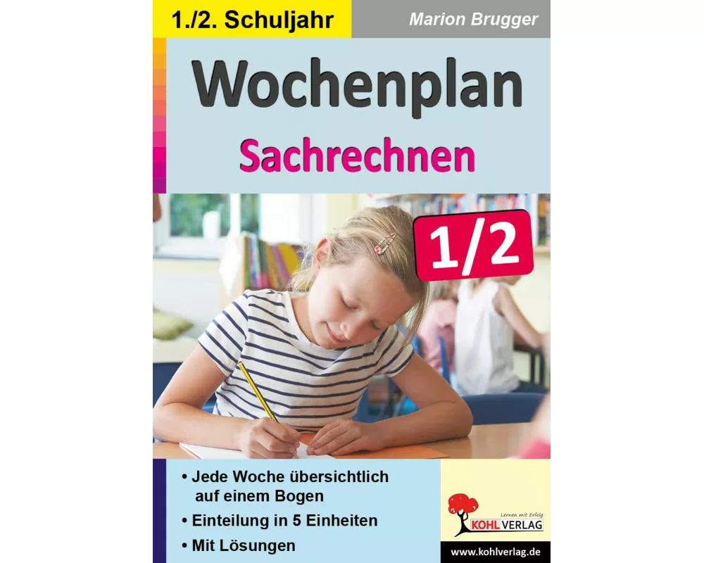 Wochenplan Sachrechnen / Klasse 1-2