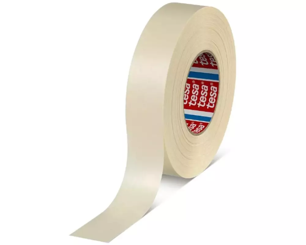 tesa Krepp glatter Papierträger CHAMOIS 50 m x 19 mm
