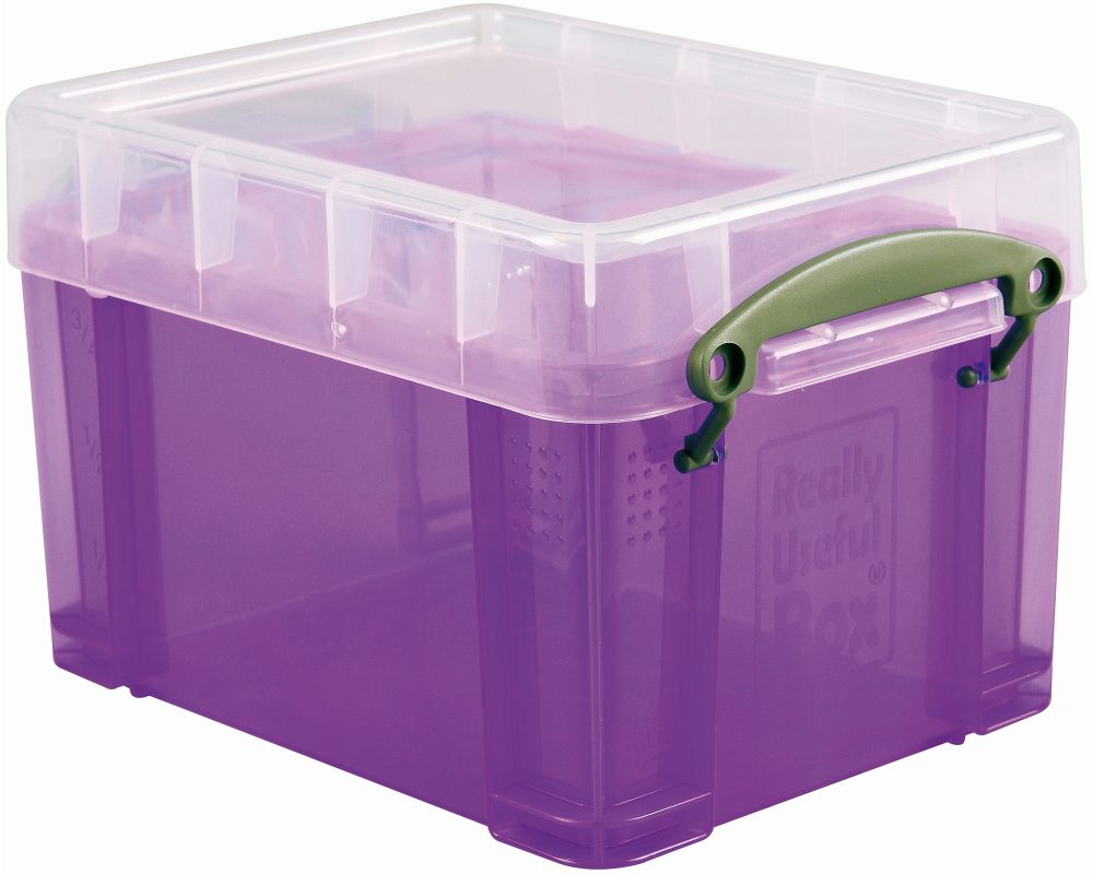 USEFULBOX Kunststoffbox 3lt 68502008 transparent violett