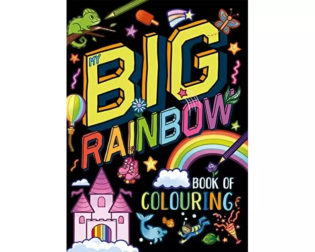 My Big Rainbow Book of Colouring