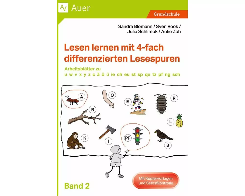 Lesen lernen mit 4-fach differenzierten Lesespuren