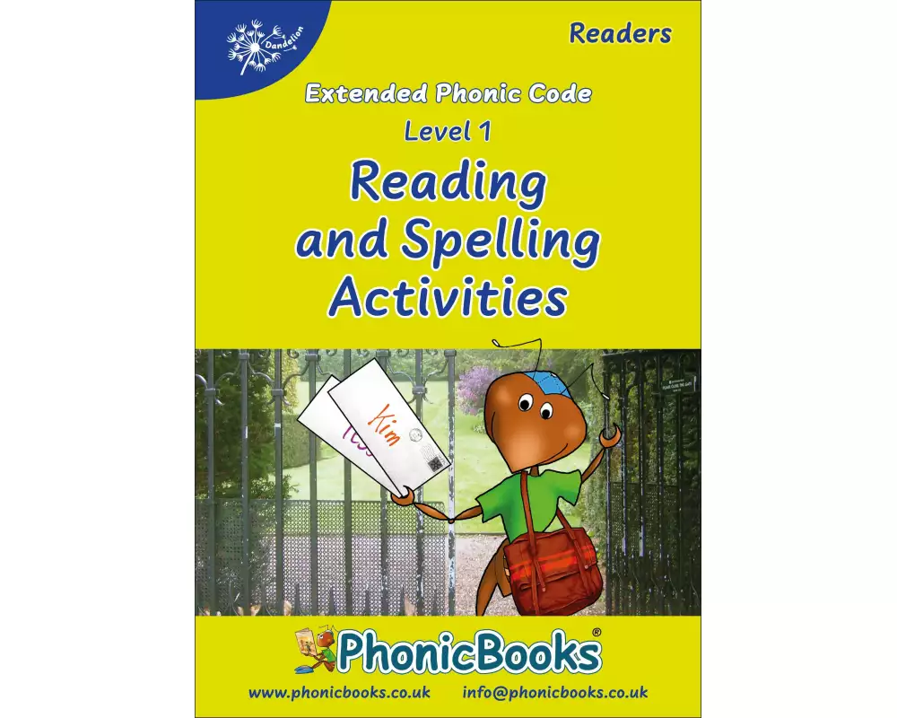 Phonic Books Dandelion Readers Reading and Spelling Activities Vowel Spellings Level 1