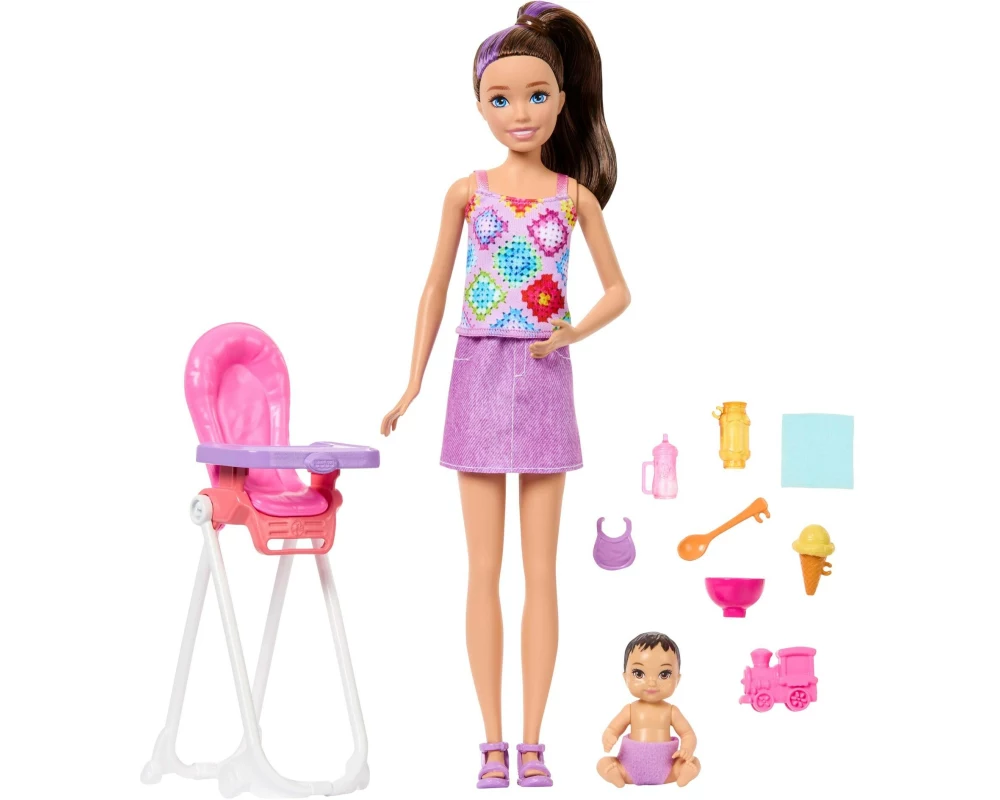 Barbie Spielset Skipper Babysitters Inc. Babypflege Set