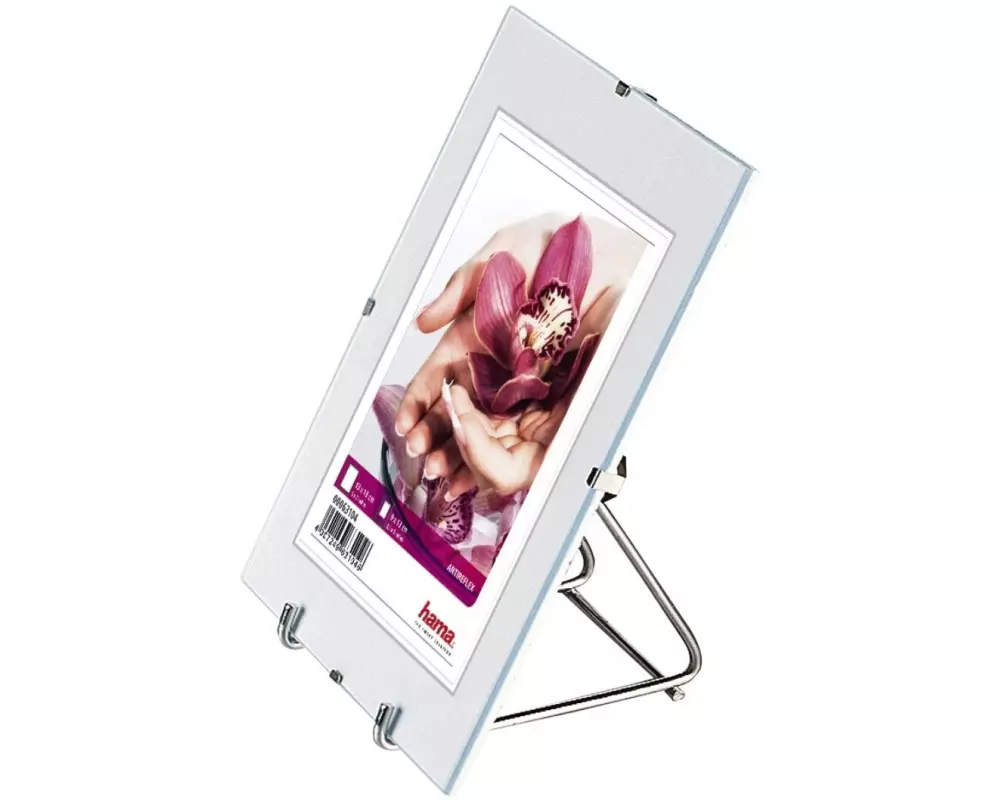 Hama Aufsteller Clip Fix Transparent, 24 x 30 cm