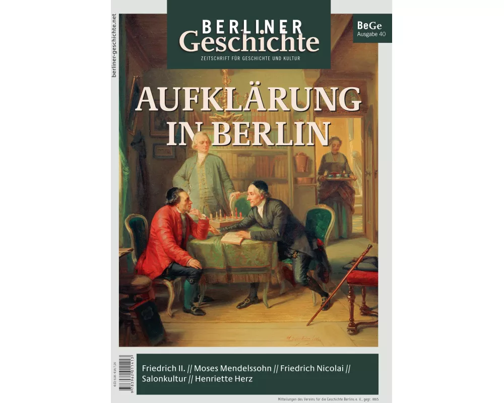 Berliner Geschichte - Zeitschrift für Geschichte und Kultur 40