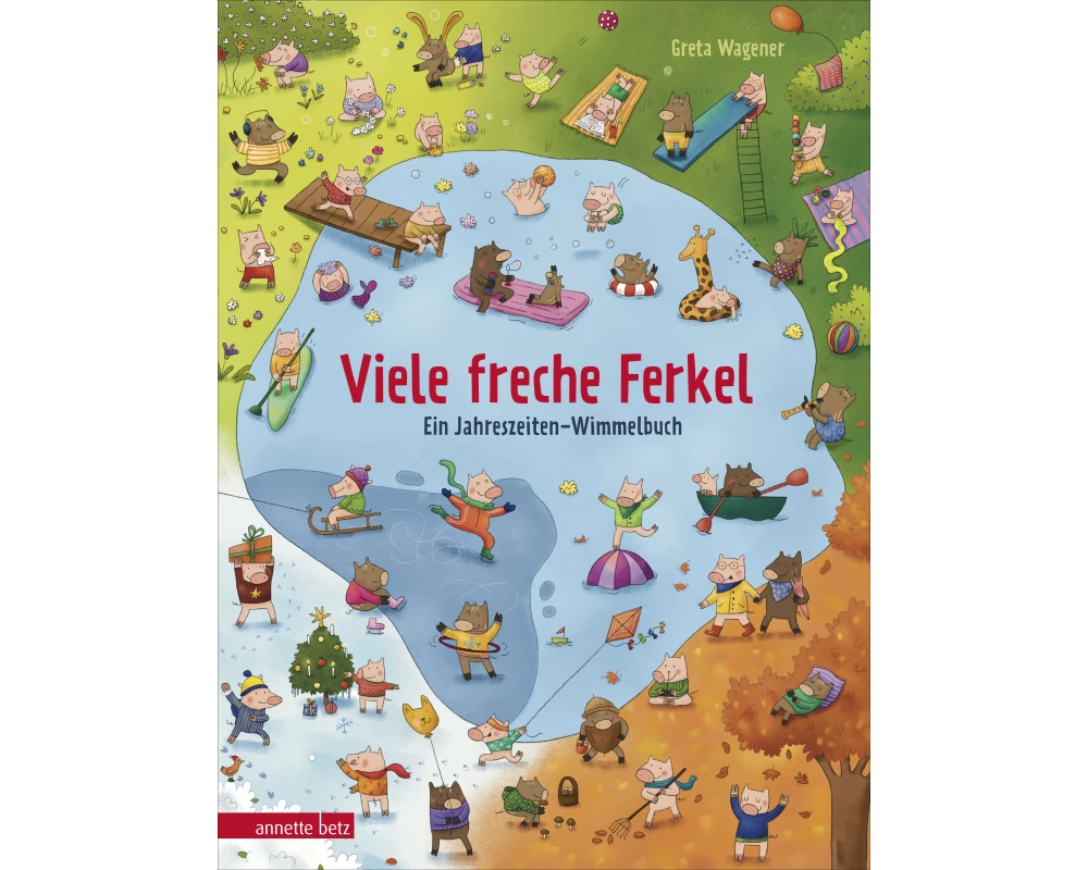 Viele freche Ferkel - Ein Pappbilderbuch voller niedlicher Haus- und Wildschweinchen