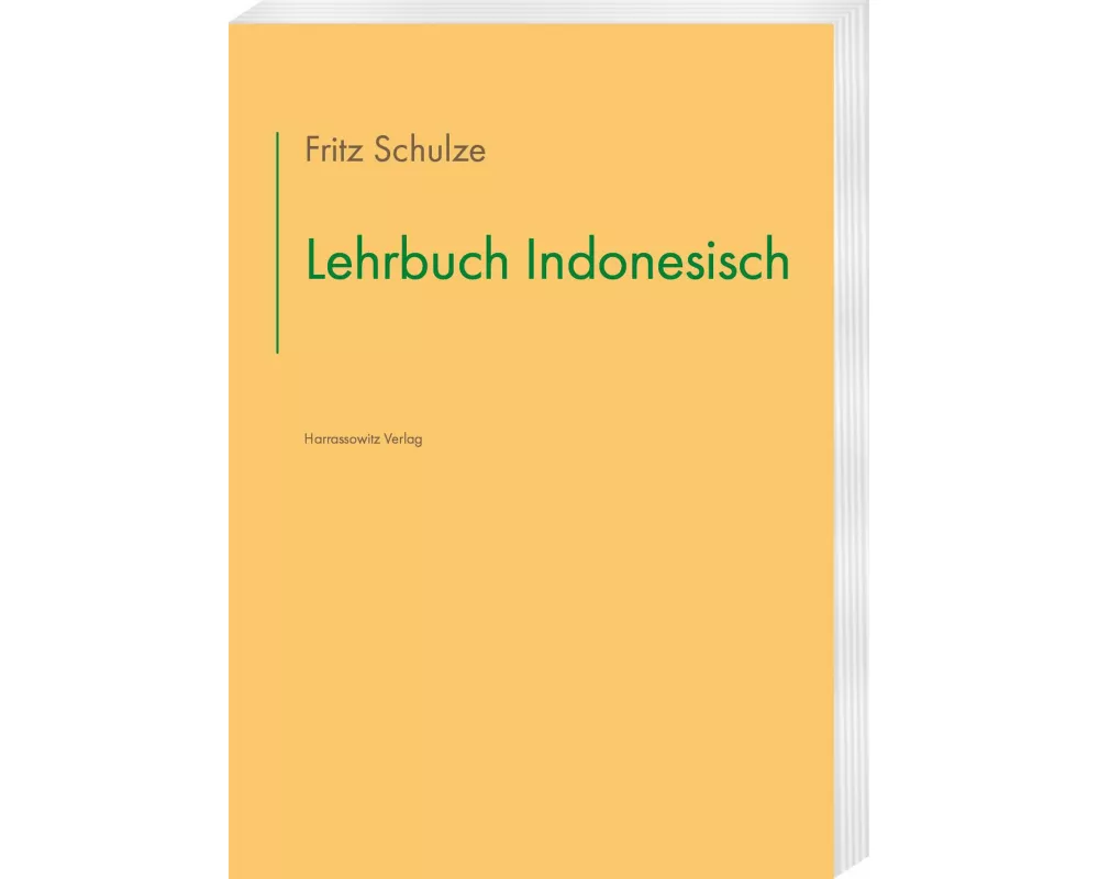 Lehrbuch Indonesisch