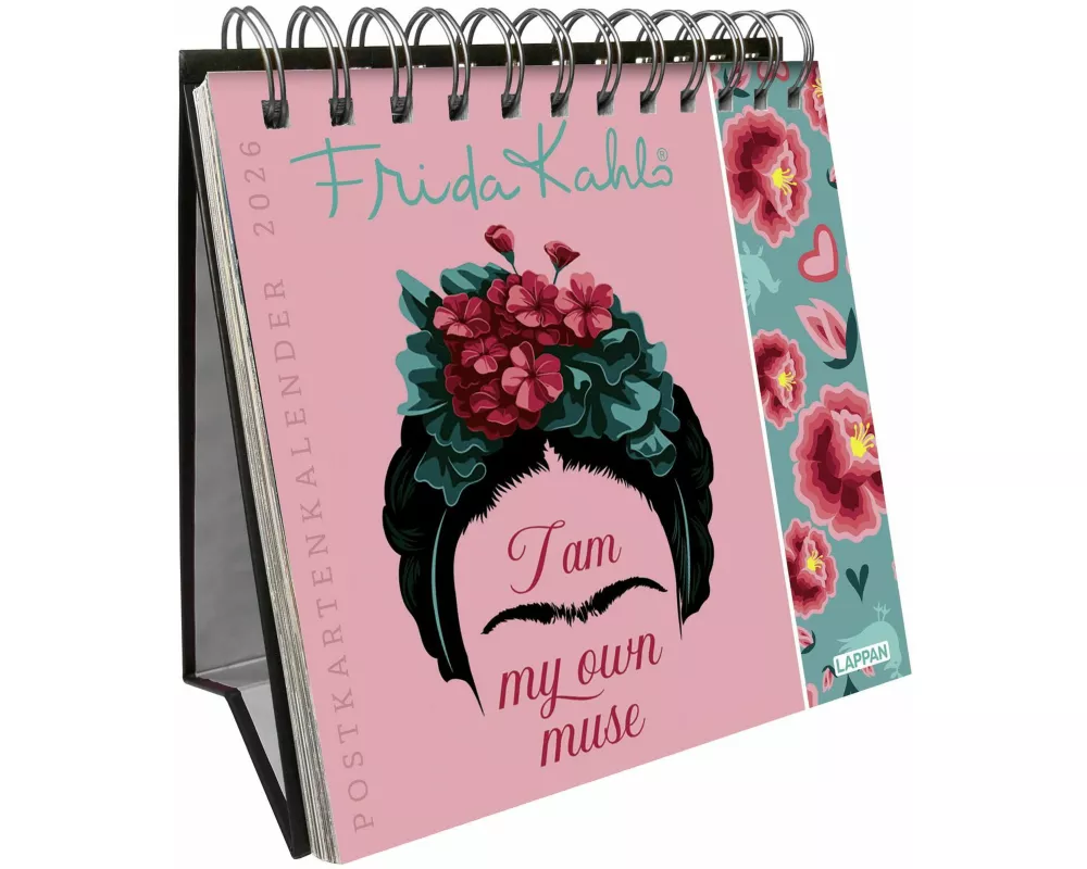 Frida Kahlo Postkartenkalender 2026