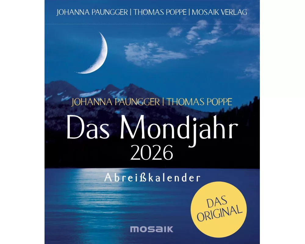 Das Mondjahr 2026 - Abreißkalender