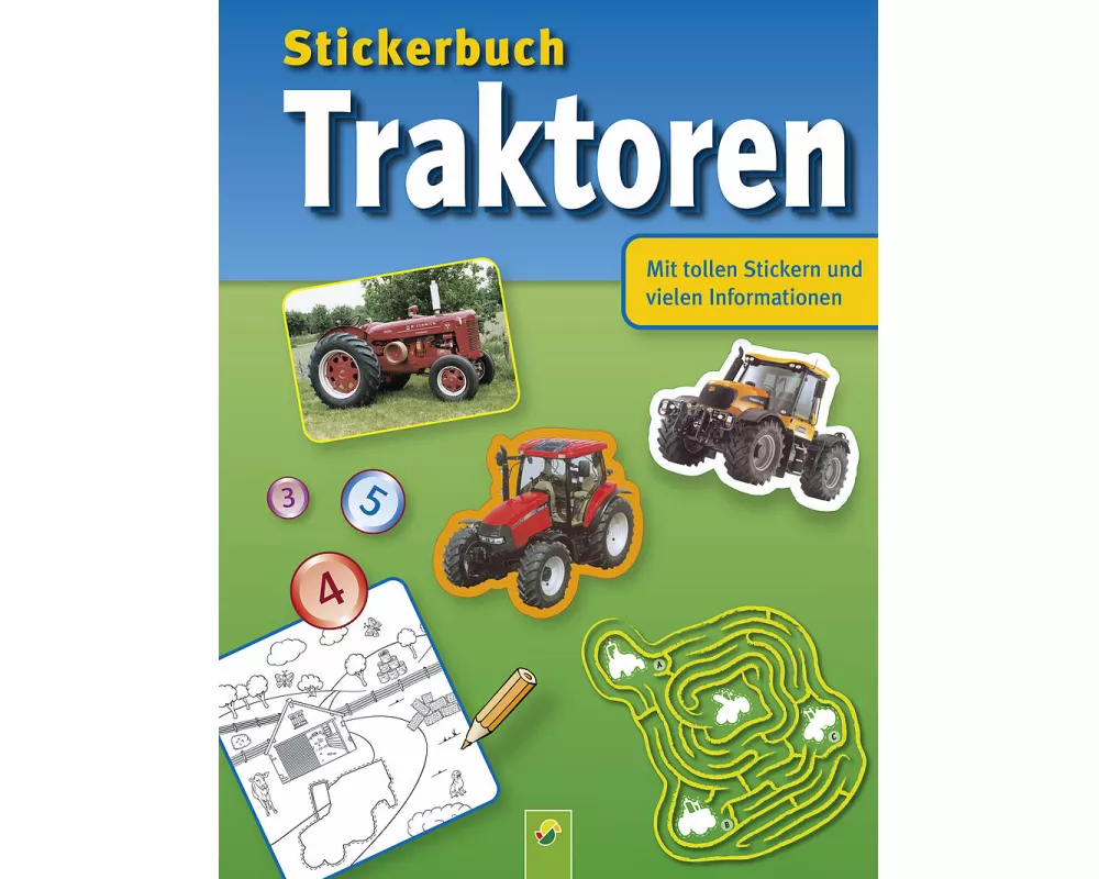 Stickerbuch Traktoren