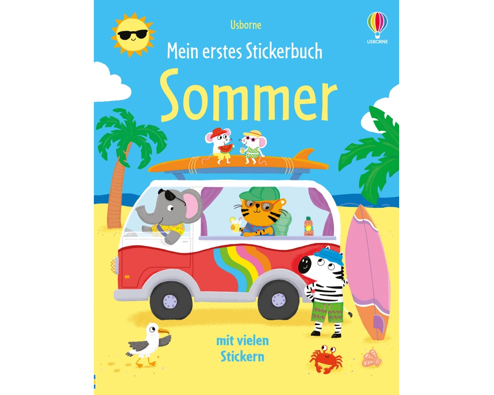 Mein erstes Stickerbuch: Sommer