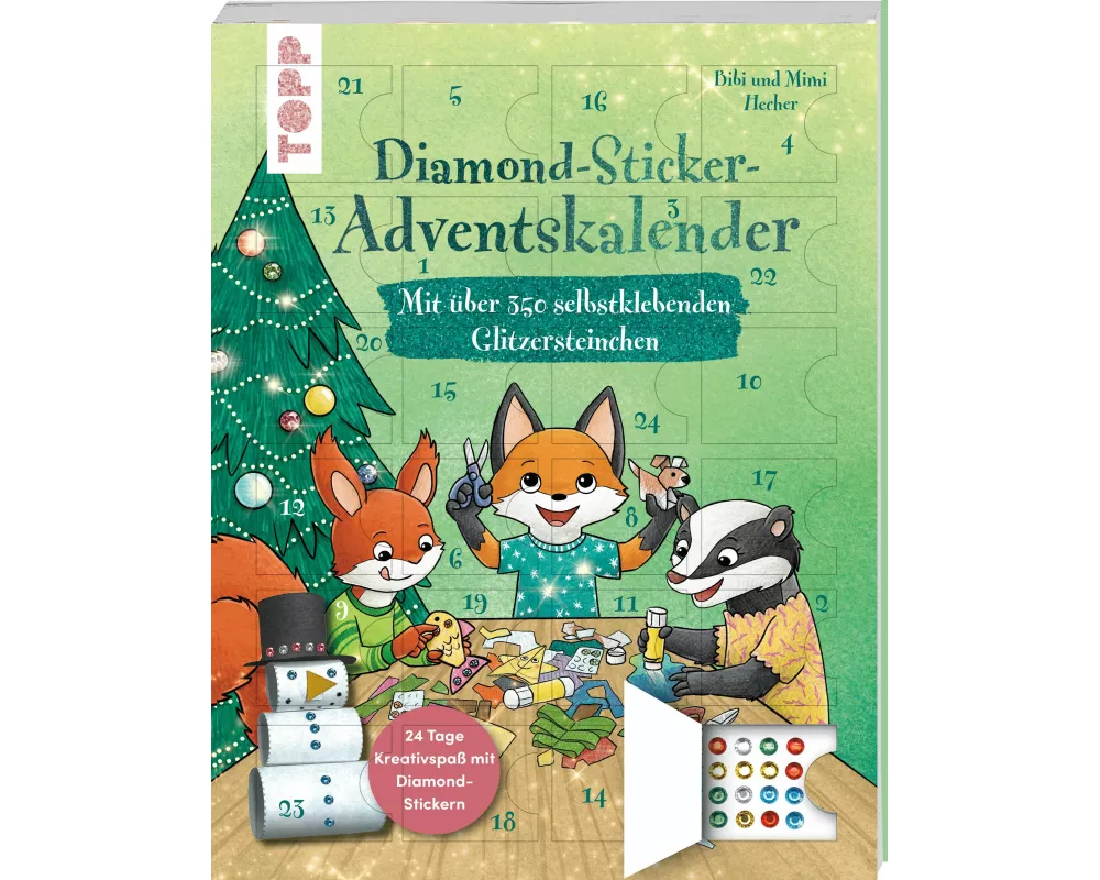 Diamond-Sticker-Adventskalender