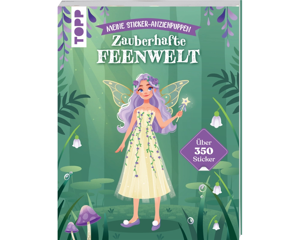 Meine Sticker-Anziehpuppen. Zauberhafte Feenwelt