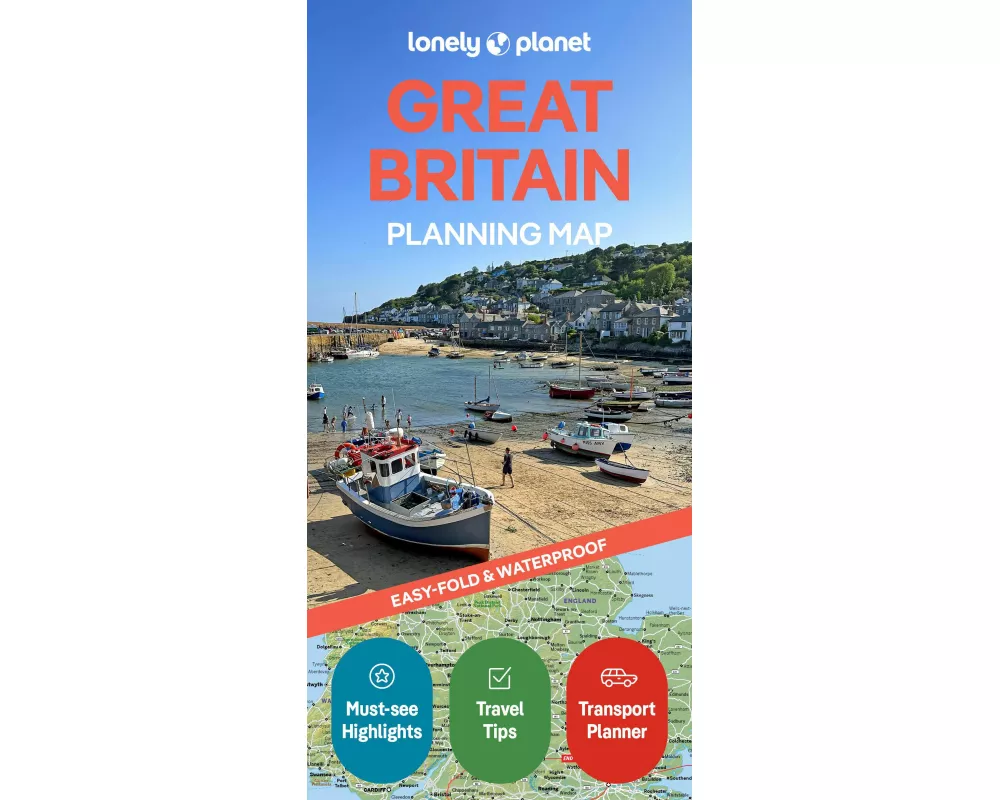 Lonely Planet Great Britain Planning Map