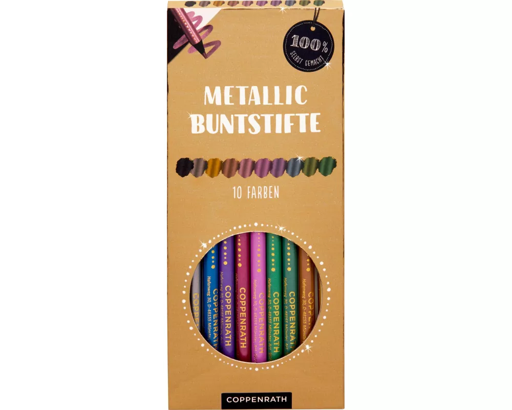 Metallic-Buntstifte