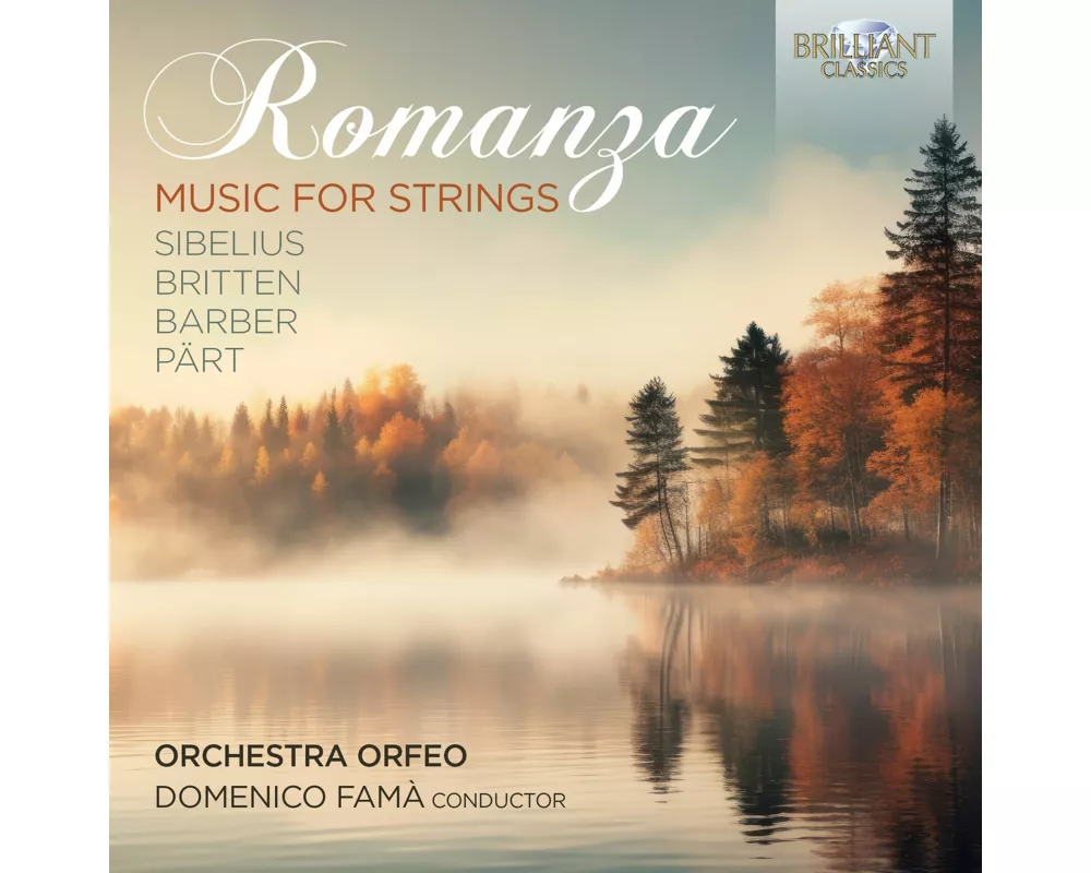 Romanza:Music For Strings By Sibelius,Britten,Barb