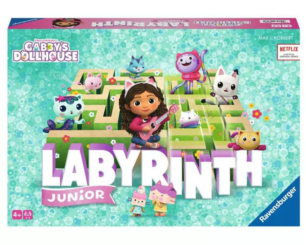 Ravensburger Familienspiel Gabby's Dollhouse Junior Labyrinth