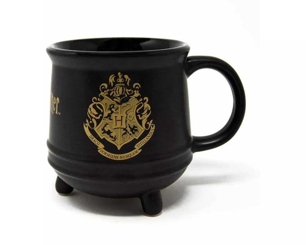Harry Potter (colourful Crest Hogwarts) Ceramic Cauldron Mug