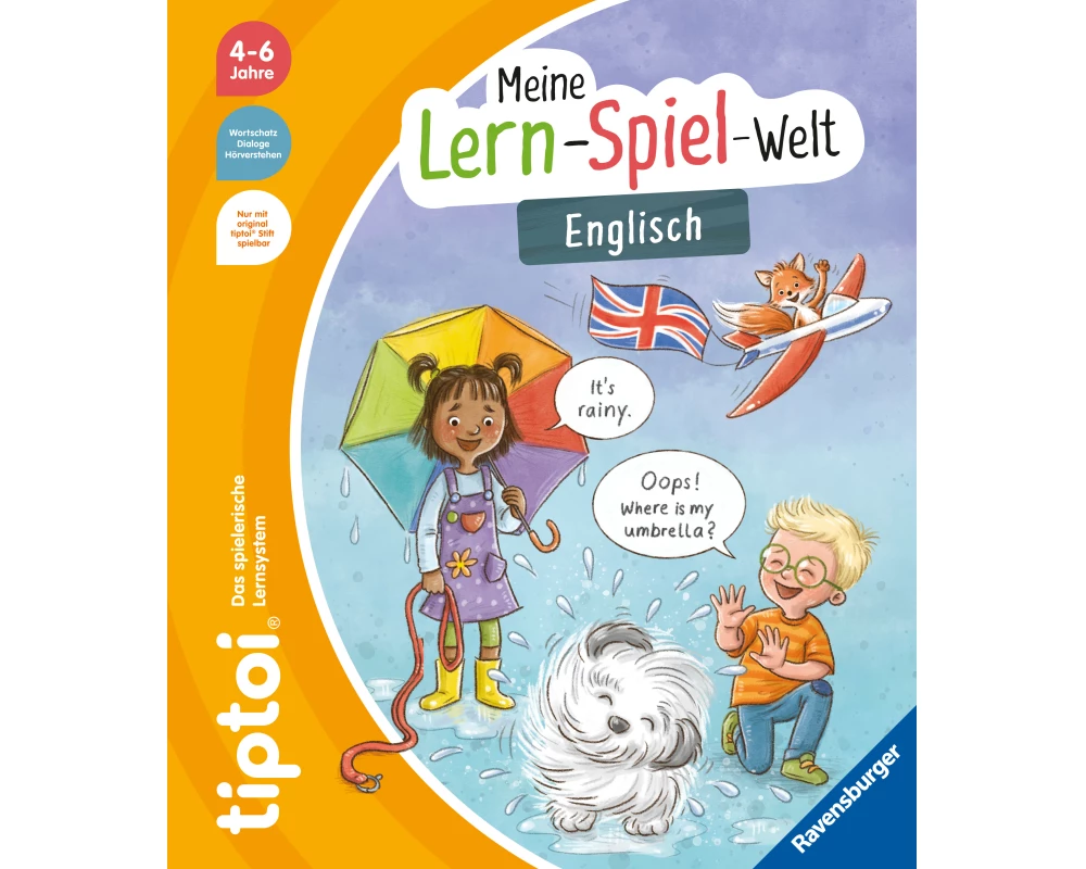 tiptoi Meine Lern-Spiel-Welt - Englisch
