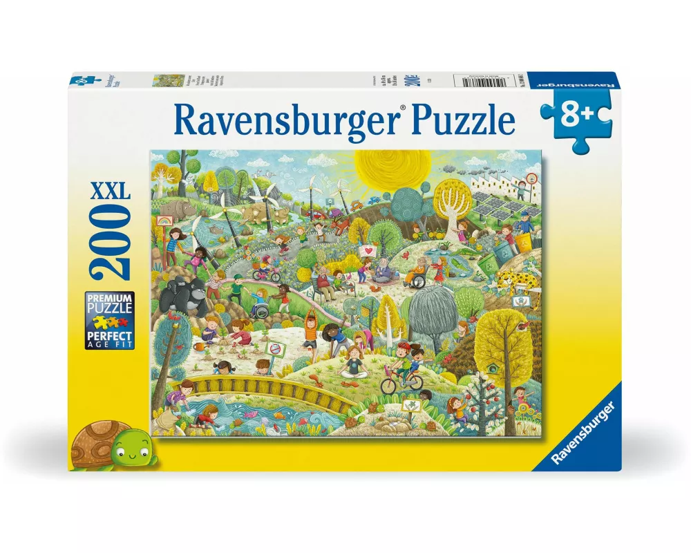 Kinderpuzzle 200 XXL Teile - Wir schützen unsere Erde!