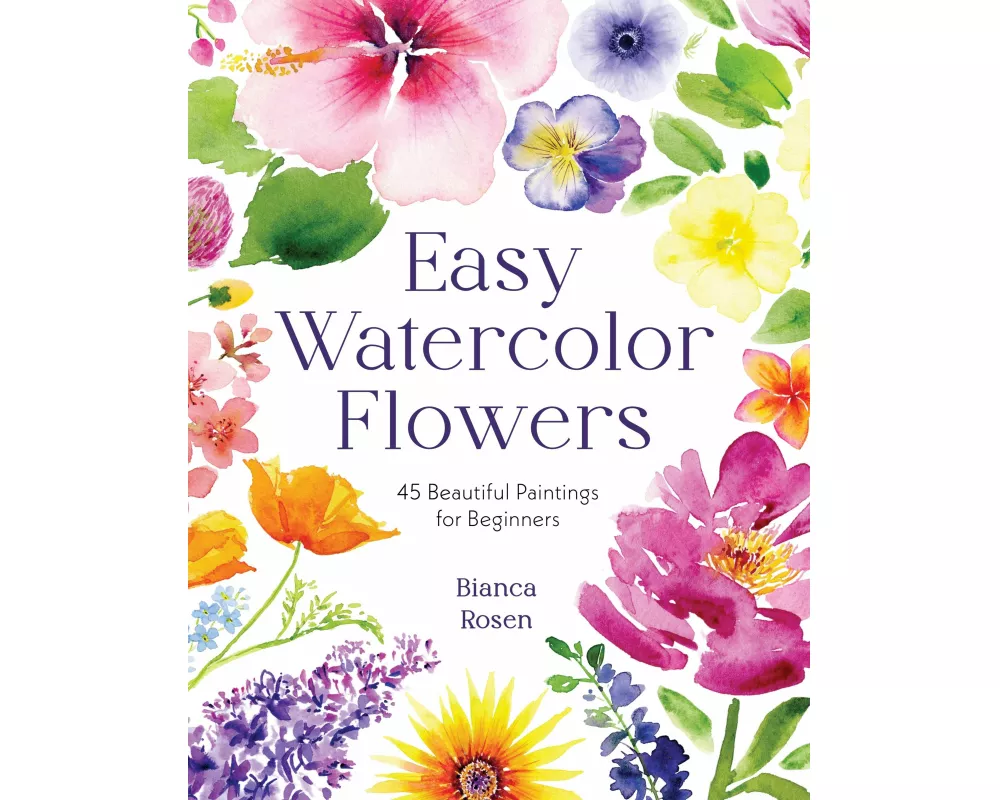 Easy Watercolor Flowers