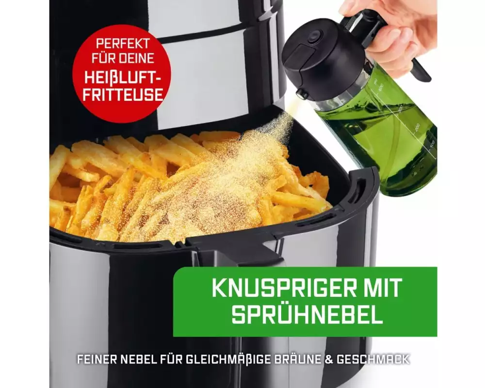 GOURMETmaxx Öl Spender mit Giessfunktion 2er-Set 470 ml
