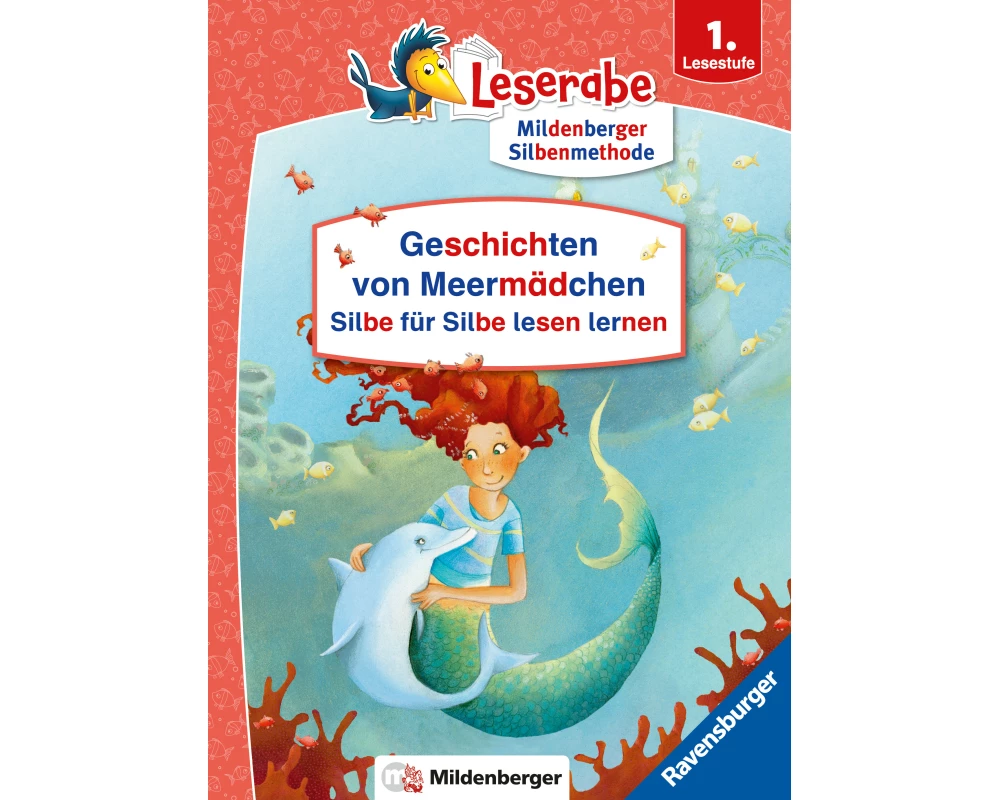 Leserabe Sonderausgaben - Geschichten von Meermädchen - Silbe für Silbe lesen lernen