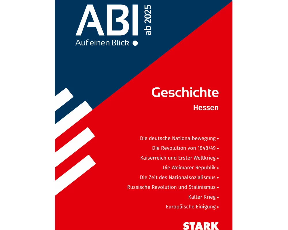 STARK Geschichte - Abi - Auf einen Blick! 2026 Hessen