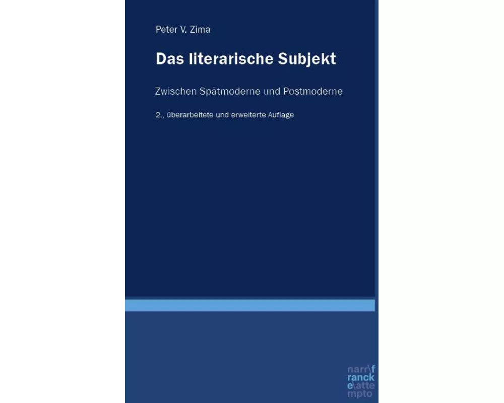 Das literarische Subjekt