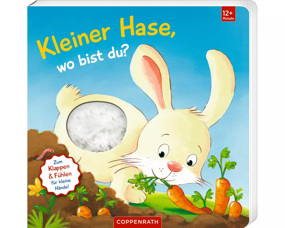 Mein erstes Guckloch-Fühlbuch: Kleiner Hase, wo bist du?